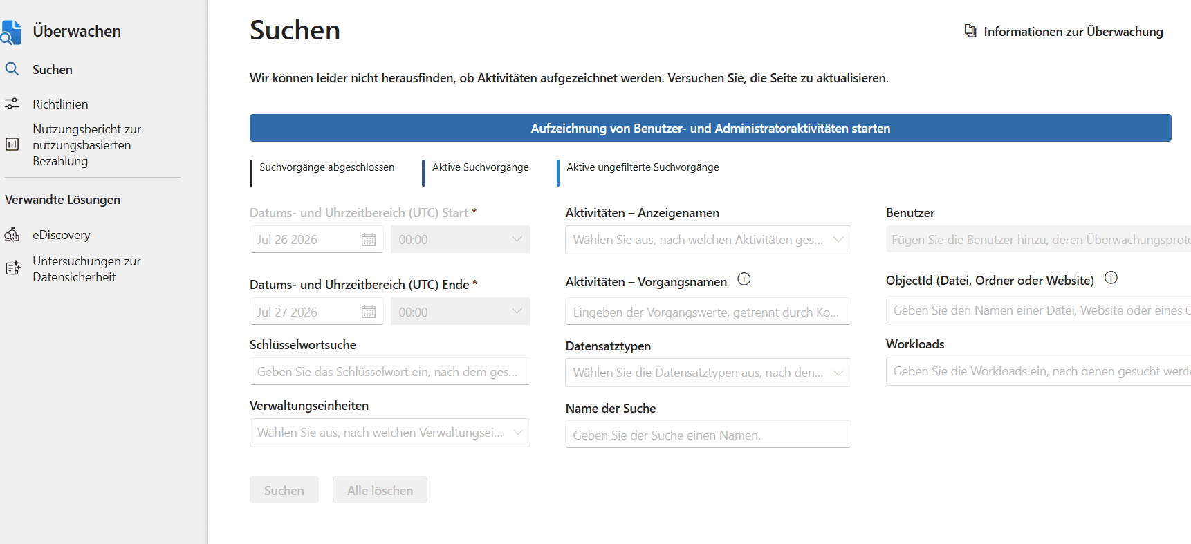 Microsoft Purview audit overview